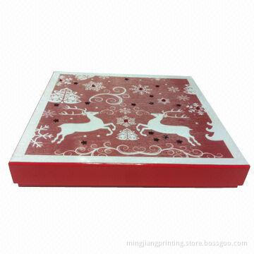 New Design Christmas Gift Box, Customized Sizes Welcomed